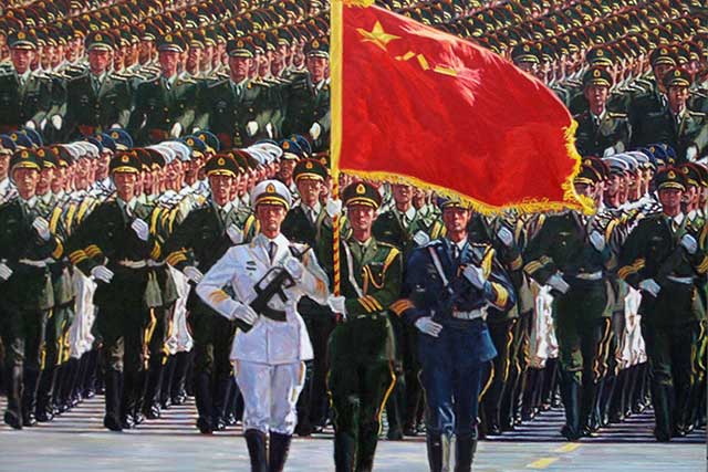 阿坝阅兵